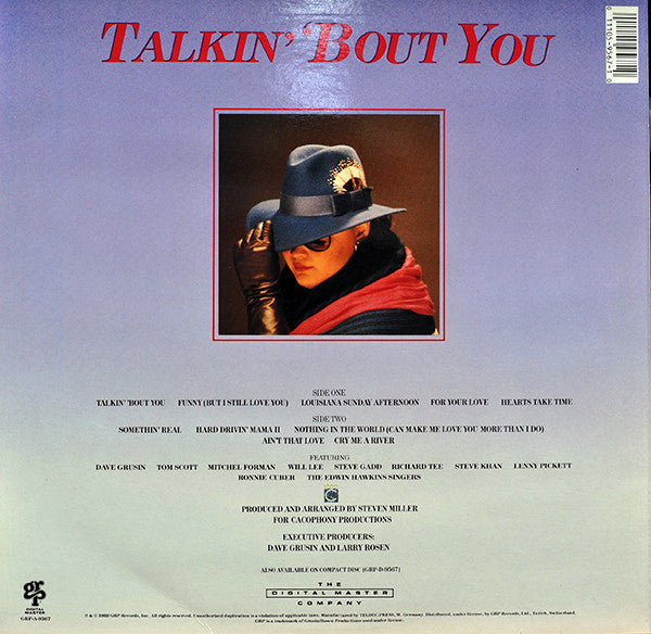 Diane Schuur : Talkin' 'Bout You (LP, Album)