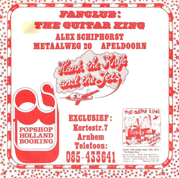 Hank The Knife And The Jets : Yesterday Star (7", Single)