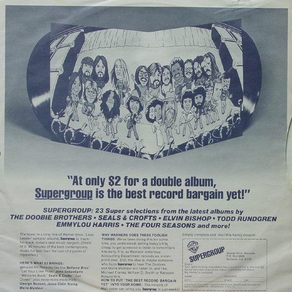 Sammy Johns : Sammy Johns Sings "The Van" / Original Motion Picture Sound Track (LP, Album, Los)