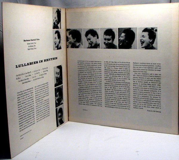 Barbara Carroll : Lullabies In Rhythm (LP, Mono)