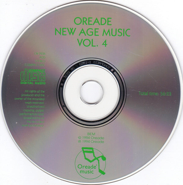 Various : New Age Music Vol. 4 (CD, Comp)