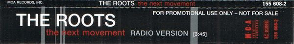The Roots : The Next Movement (CD, Single, Promo)