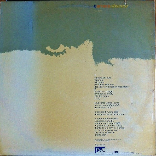 Nico (3) + The Faction* : Camera Obscura (LP, Album)