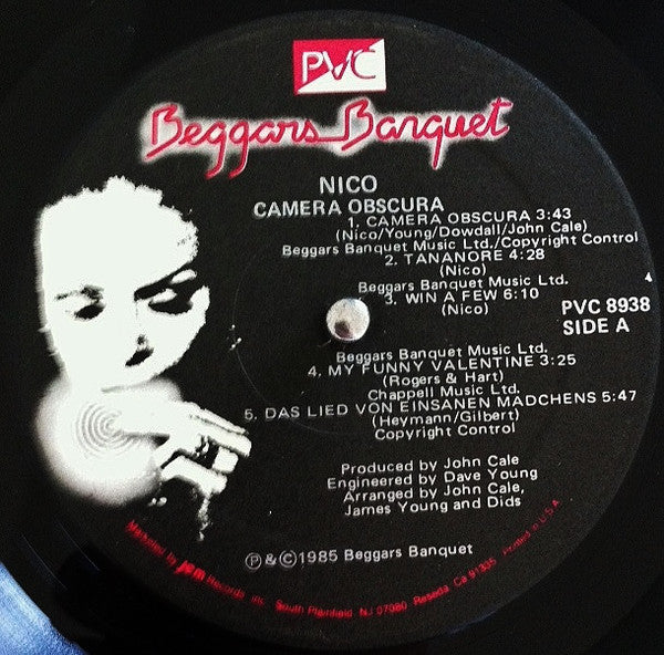 Nico (3) + The Faction* : Camera Obscura (LP, Album)