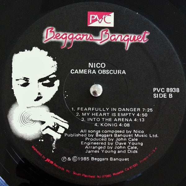 Nico (3) + The Faction* : Camera Obscura (LP, Album)