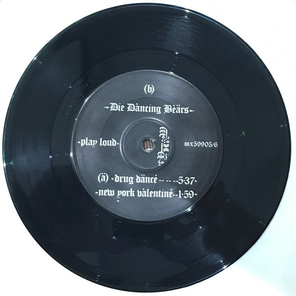 Die Dancing Bears : Drug Dance (7", Single)