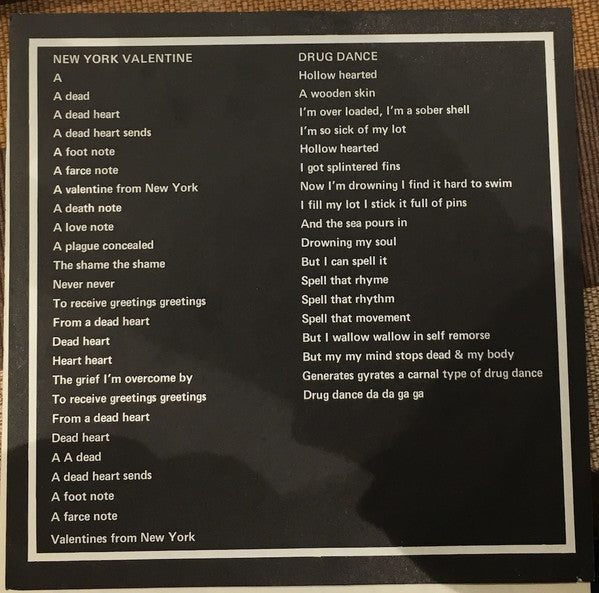 Die Dancing Bears : Drug Dance (7", Single)