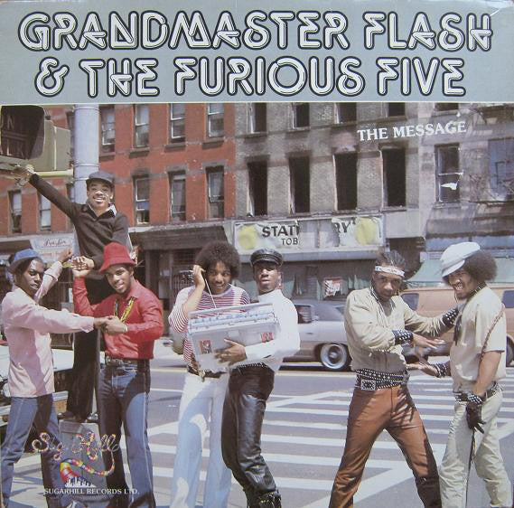 Grandmaster Flash & The Furious Five : The Message (LP, Album)