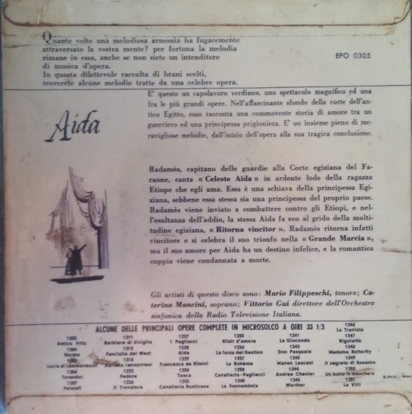 Giuseppe Verdi : Aida (7", EP)