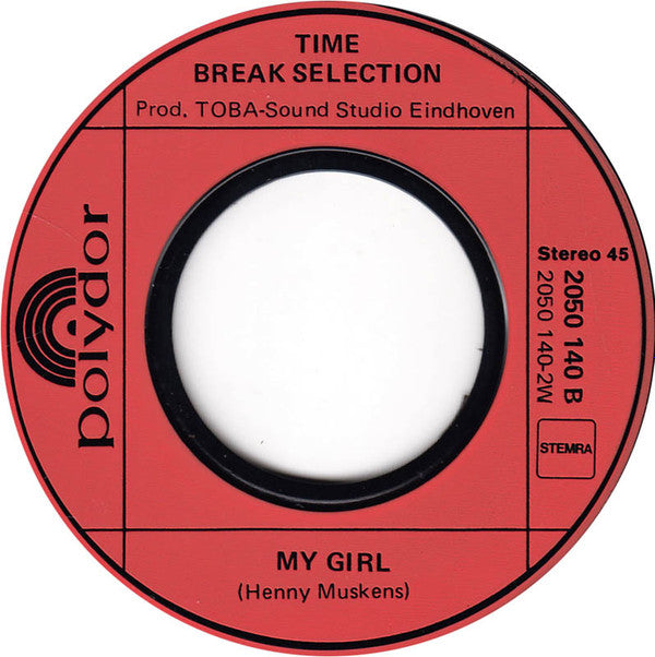 Time Break Selection : I Want You (7")