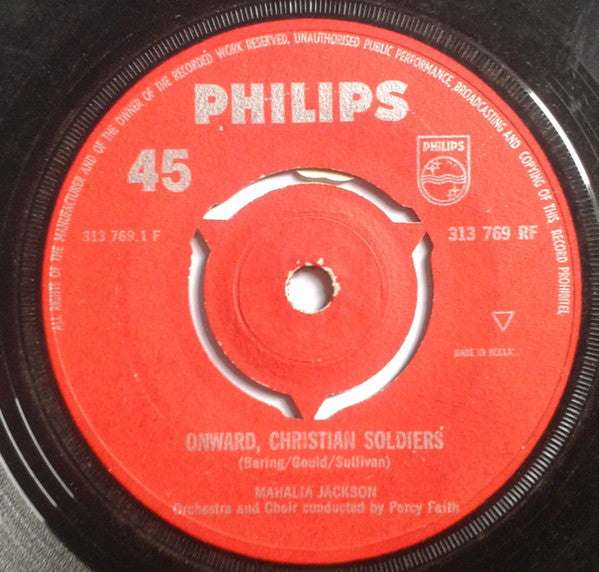 Mahalia Jackson : Onward, Christian Soldiers (7", Single)