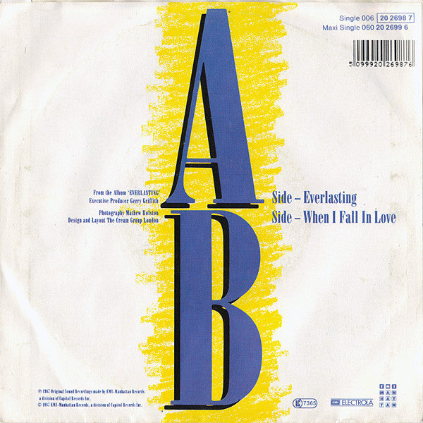 Natalie Cole : Everlasting (7", Single)