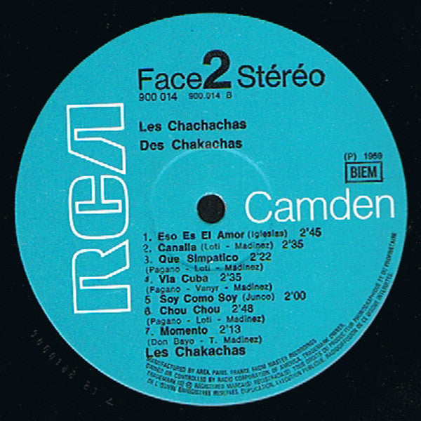 Les Chakachas* : Les Chachachas Des Chakachas (LP, Album)