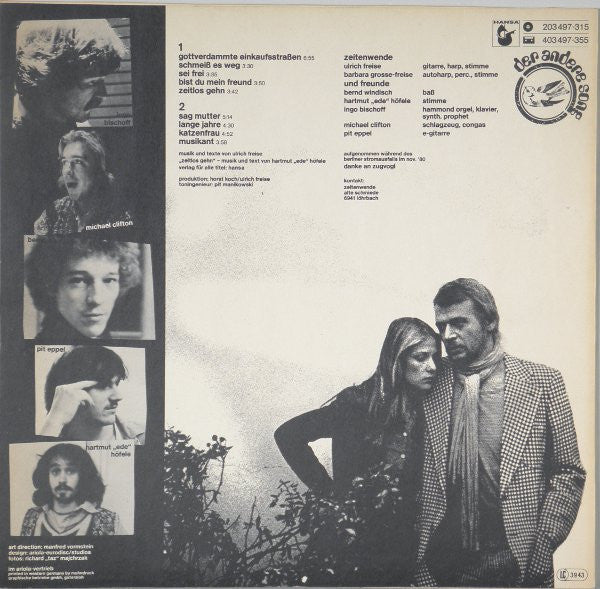 Zeitenwende : Kaum Zu Glauben (LP, Album)