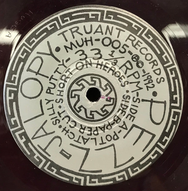 Pezz (2) : Jalopy (7", EP, Tra)