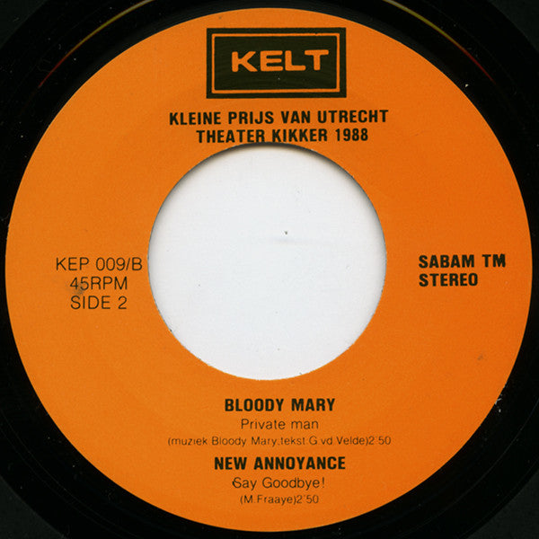 Various : Kleine Prijs Van Utrecht (Theater Kikker 1988) (7", EP)