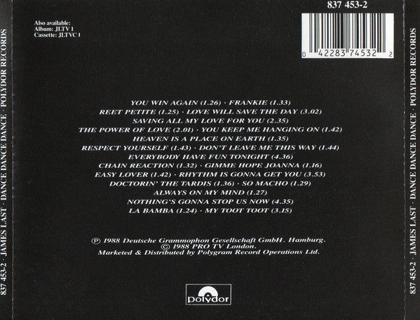 James Last : Dance Dance Dance (CD, Album)
