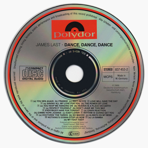James Last : Dance Dance Dance (CD, Album)