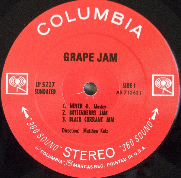 Moby Grape : Grape Jam (LP, Album, RE)