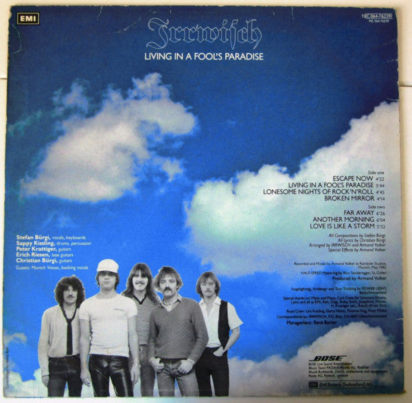 Irrwisch : Living In A Fool's Paradise (LP, Album)
