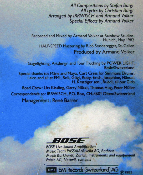 Irrwisch : Living In A Fool's Paradise (LP, Album)