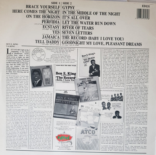 Ben E. King : Here Comes The Night (LP, Comp)