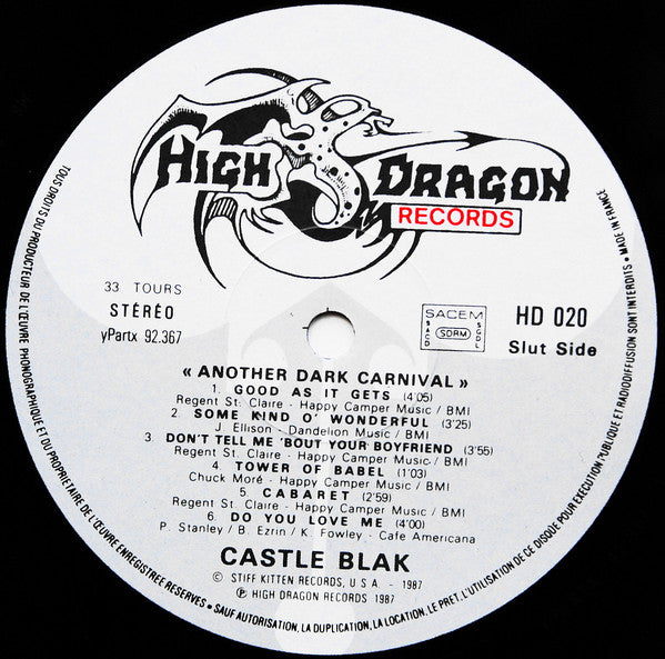 Castle Blak : Another Dark Carnival (LP, Album)
