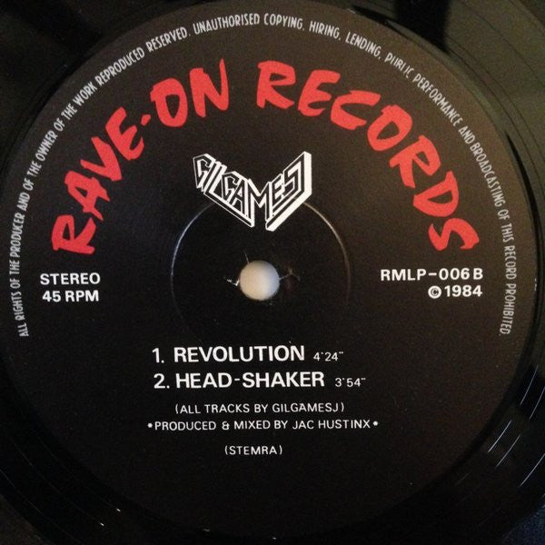 Gilgamesj : Take One (12")