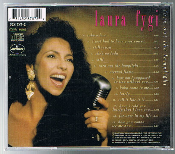 Laura Fygi : Turn Out The Lamplight (CD, Album)
