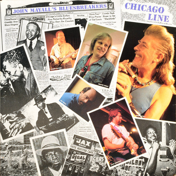John Mayall & The Bluesbreakers : Chicago Line (LP, Album, Gat)