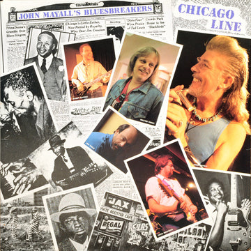 John Mayall & The Bluesbreakers : Chicago Line (LP, Album, Gat)