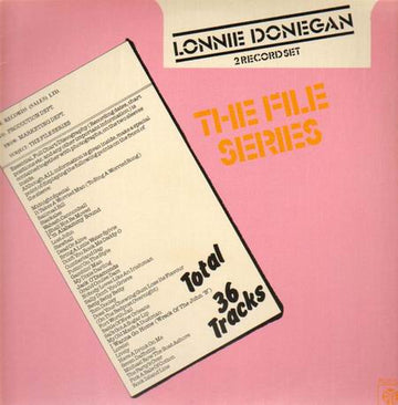 Lonnie Donegan : The File Series - Lonnie Donegan (2xLP, Comp)