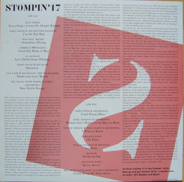 Various : Stompin' Volume 17 (LP, Comp, Unofficial)
