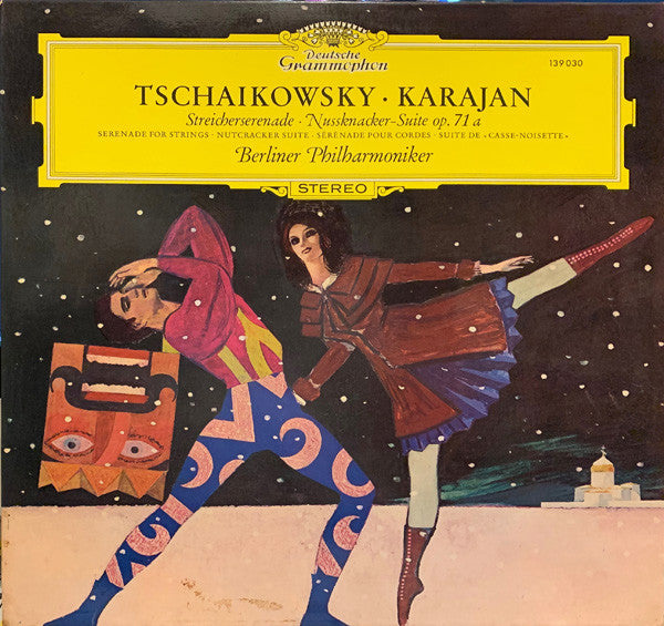Tschaikowsky* · Karajan*, Berliner Philharmoniker : Streicherserenade, Nussknacker-Suite Op. 71 A (LP)