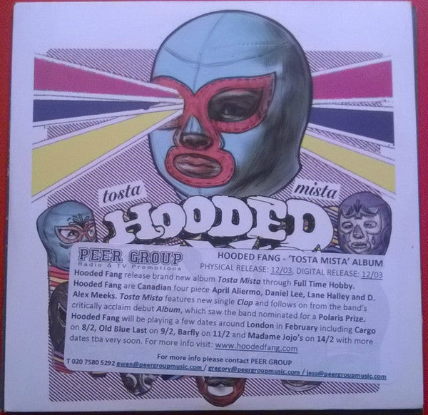 Hooded Fang : Tosta Mista (CDr, Album, Promo)