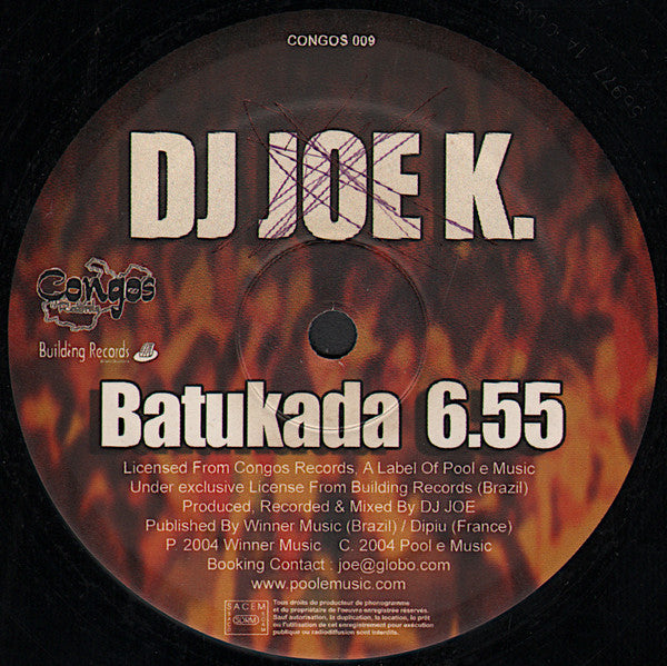 DJ Joe K. : Batukada / Sambatukada (12")
