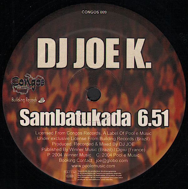 DJ Joe K. : Batukada / Sambatukada (12")