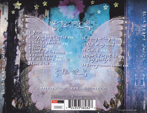 Judith (5) : Blue Tears (CD, Album)