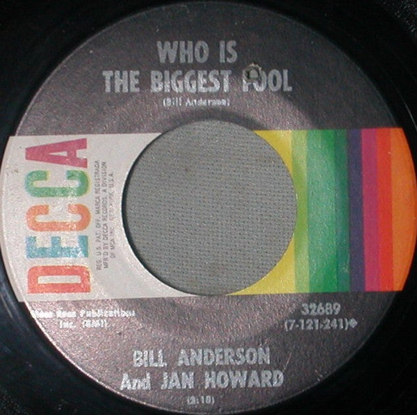 Bill & Jan : Someday We'll Be Together (7", Single, Pin)