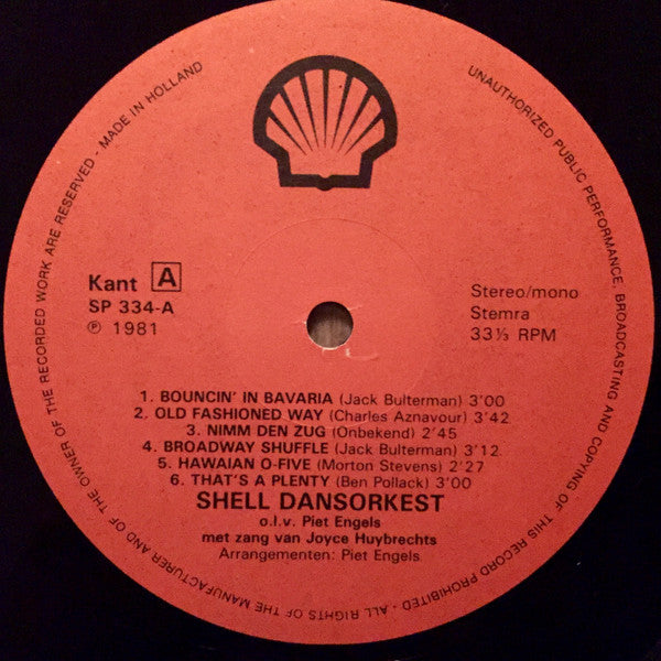 Shell Harmonie Amsterdam / Shell Harmonie Rotterdam / Haagse Koninklijke Shell Harmonie / Shell Dansorkest : Shell Trio (2xLP, Album)