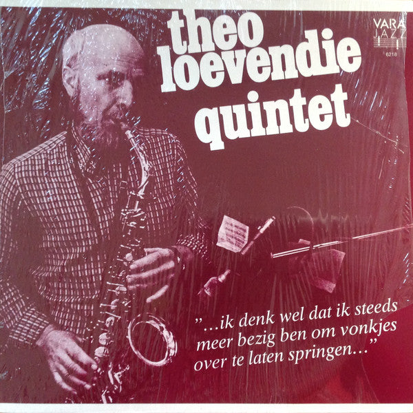 Theo Loevendie Quintet : Theo Loevendie Quintet (LP, Album)