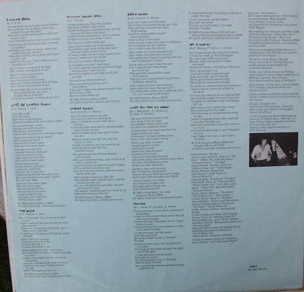 Eddie Money : Playing For Keeps (LP, Album)