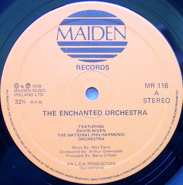 David Niven And National Philharmonic Orchestra : The Enchanted Orchestra (LP, Album, Gat)