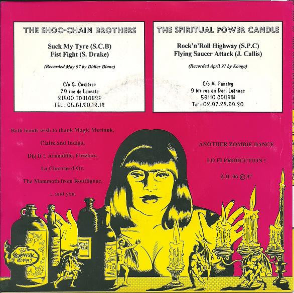 Shoo Chain Brothers Vs The Spiritual Power Candle : Shoo Chain Brothers Vs Spiritual Power Candle (7", EP)