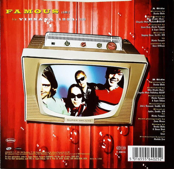 Super Deluxe : Famous (7", Single)