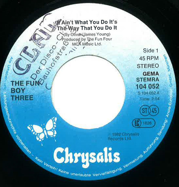 Fun Boy Three With Bananarama : T'Aint What You Do.... (7", Single)
