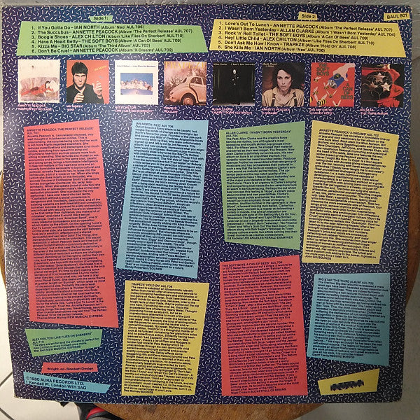 Various : Aural Wax (LP, Comp)