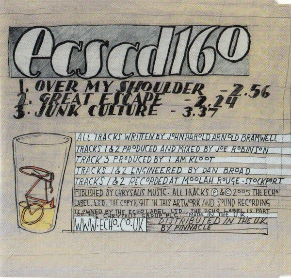 I Am Kloot : Over My Shoulder (CD)