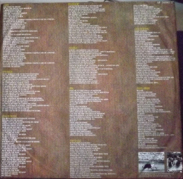 Miguel Bosé : Salamandra (LP, Album)