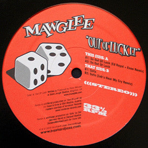 Mawglee : Out Of Luck EP (12", EP)